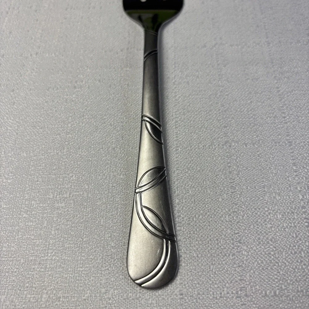 Cambridge Felicity Stainless‎ Steel Serving Fork Swirls Modern
